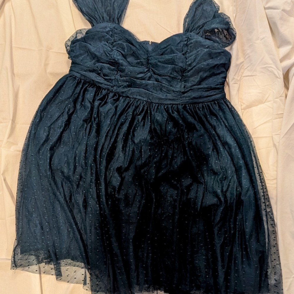 Torrid Green Tulle Dress